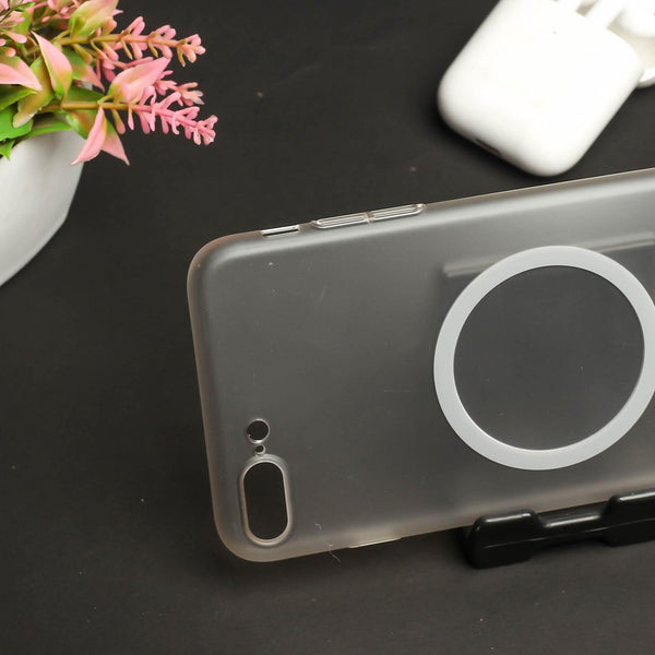 Clayish Paper Matte Magsafe Case for Apple Iphone 7 Plus