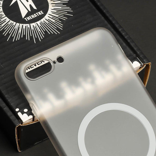 Clayish Paper Matte Magsafe Case for Apple Iphone 7 Plus