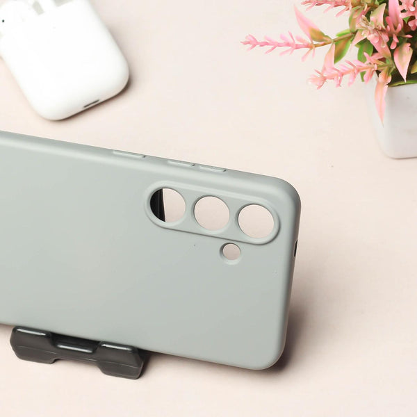 Grey Camera Original Silicone case for Samsung S24