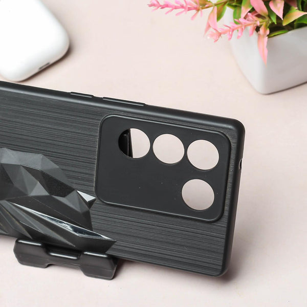 Superhero Engraved logo silicon Case for Vivo V27