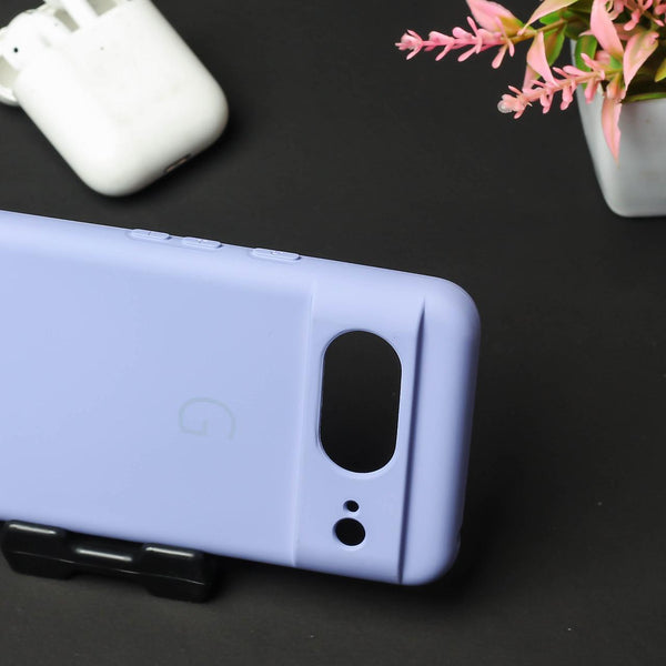 Purple Camera Original Silicone case for Google Pixel 8