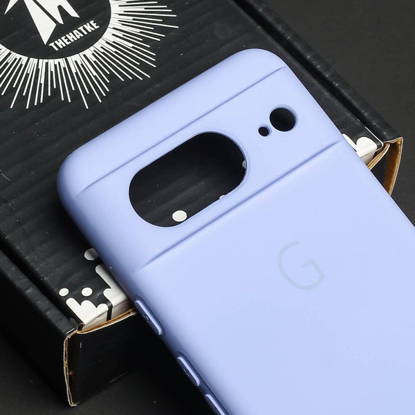 Purple Camera Original Silicone case for Google Pixel 8