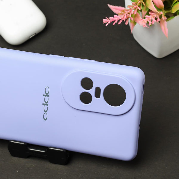 light blue Silicone case for Oppo Reno 10