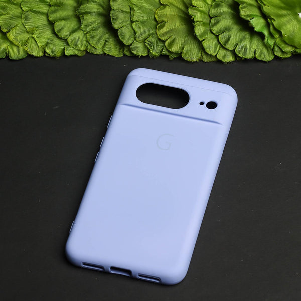 Purple Camera Original Silicone case for Google Pixel 8