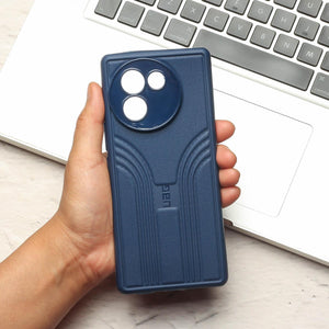 Blue UAG RidgeLine Silicone Case for Vivo V30e