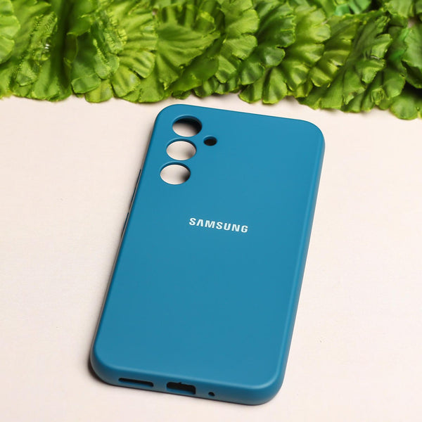 Cosmic Blue Original Camera Safe Silicone case for Samsung S25