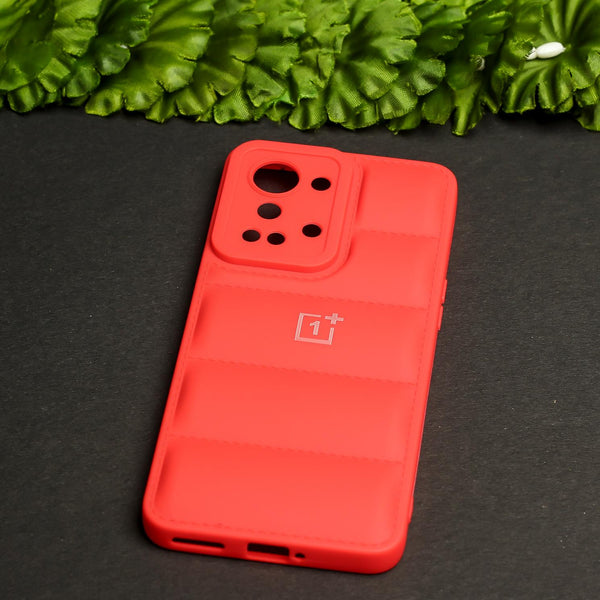 Red Puffon silicone case for Oneplus Nord 2T