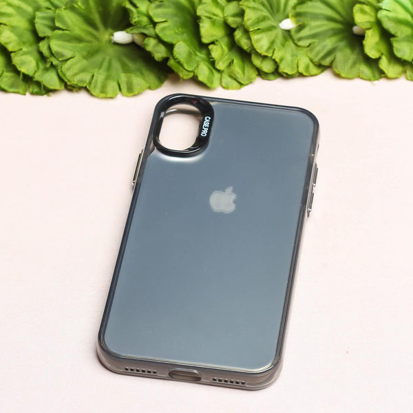 Grey Rgiem Slim Slicone Non-Yellowing Protective Case for Apple Iphone X/XS