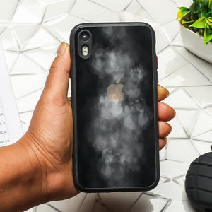 Black Fog Glass Case for Apple iPhone Xr