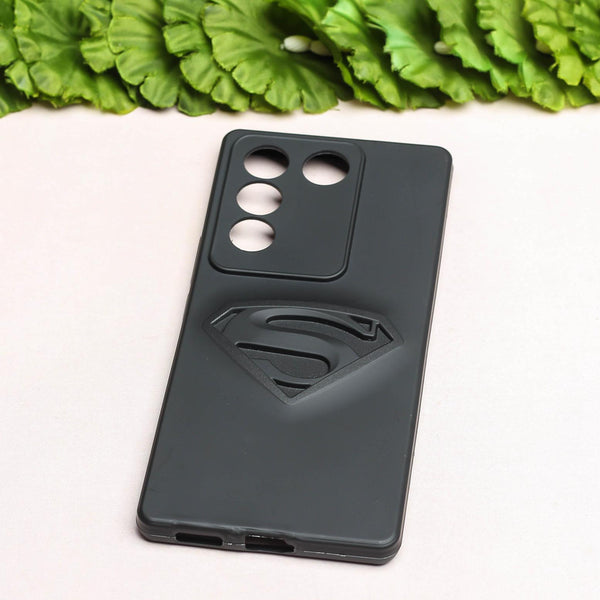 Superhero-S Engraved silicon Case for Vivo V27 Pro 5G