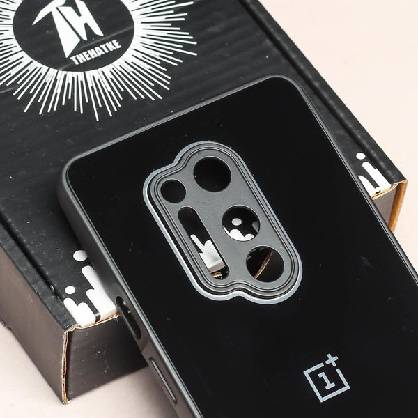 Black camera Safe mirror case for Oneplus 8 Pro