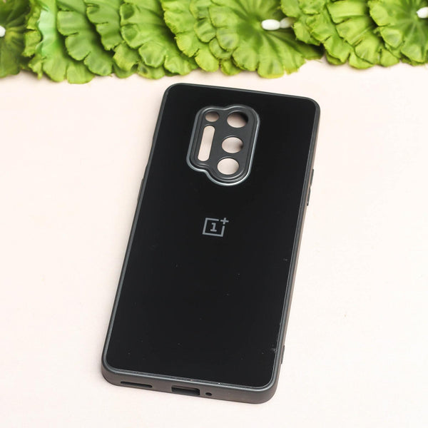 Black camera Safe mirror case for Oneplus 8 Pro