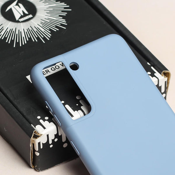 Blue Original Silicone case for Samsung S21 FE
