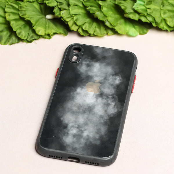 Black Fog Glass Case for Apple iPhone Xr