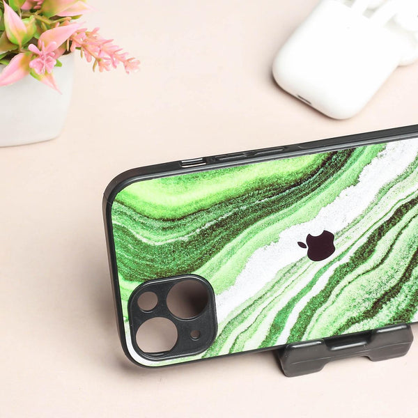 Greenstone Essence metal back case for Apple Iphone 13