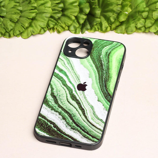 Greenstone Essence metal back case for Apple Iphone 13