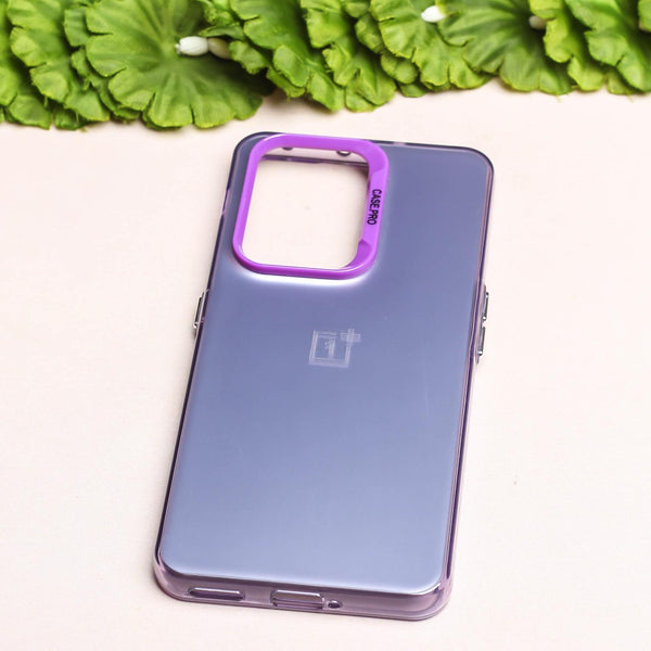 Purple Rgiem Slim Slicone Non-Yellowing Protective Case for Oneplus Nord 3