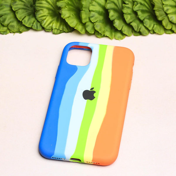 PATTERN 2 Rainbow Silicone Case for Apple iphone 11