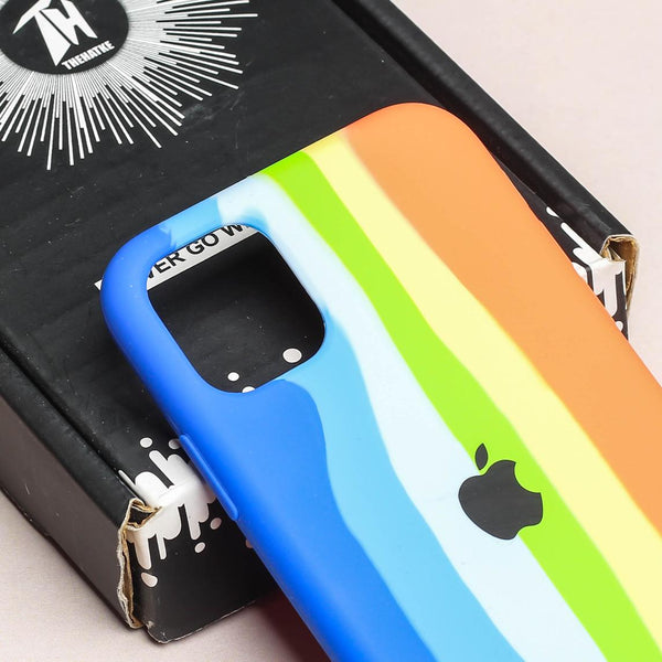 PATTERN 2 Rainbow Silicone Case for Apple iphone 11