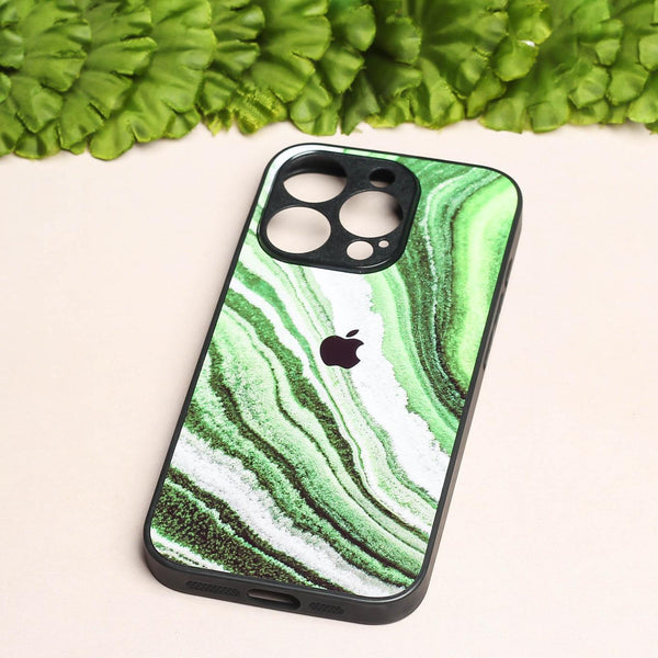 Greenstone Essence metal back case for Apple Iphone 13 pro