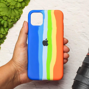 PATTERN 2 Rainbow Silicone Case for Apple iphone 11 Pro