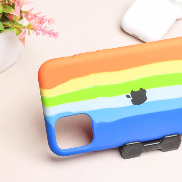 PATTERN 2 Rainbow Silicone Case for Apple iphone 11 Pro Max