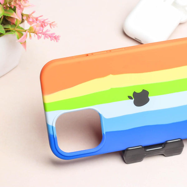 PATTERN 2 Rainbow Silicone Case for Apple iphone 12 Pro Max