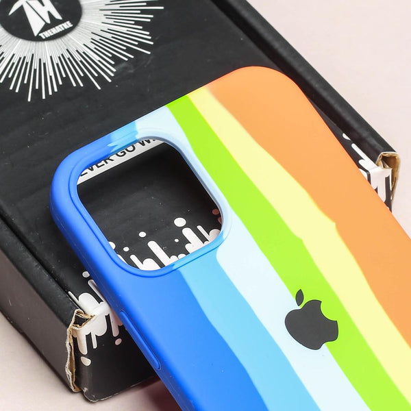 PATTERN 2 Rainbow Silicone Case for Apple iphone 12 Pro Max