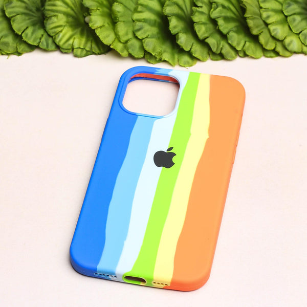 PATTERN 2 Rainbow Silicone Case for Apple iphone 12 Pro Max