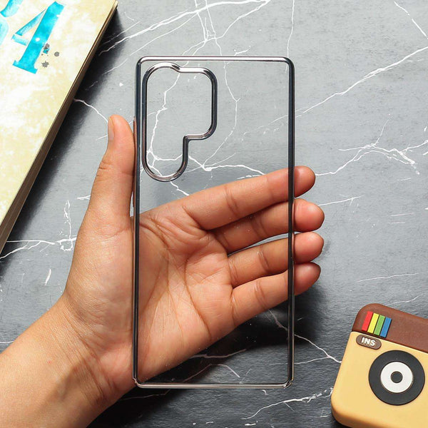 EW Silver Transparent case for Samsung S25 Ultra
