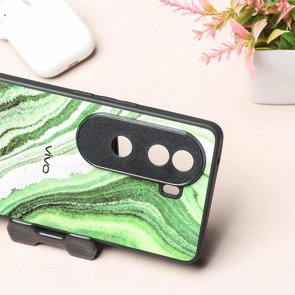 Greenstone Essence metal back case for Vivo V40e