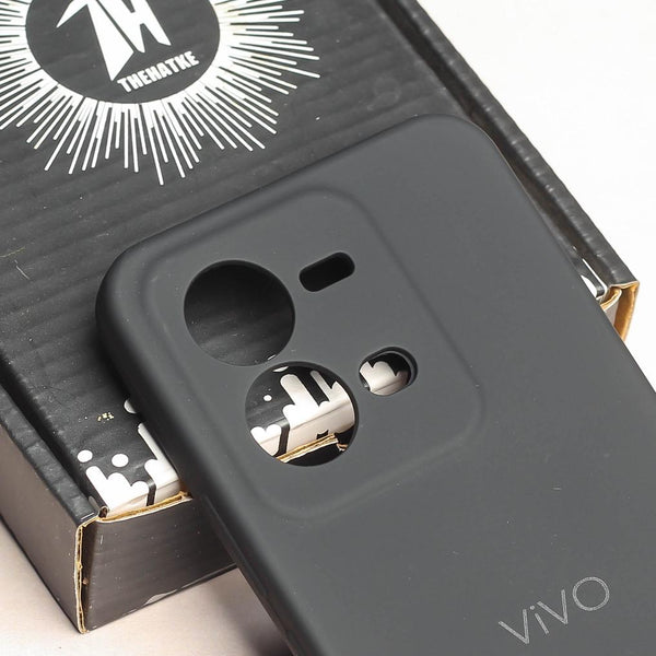 Black Camera Original Silicone case for Vivo V25
