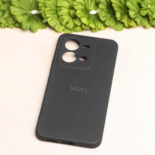Black Camera Original Silicone case for Vivo V25