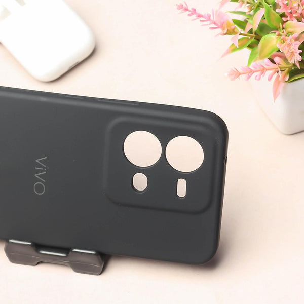 Black Camera Original Silicone case for Vivo V25