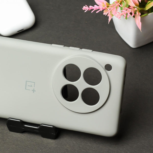 Light Brown Camera Original Silicone case for Oneplus 12