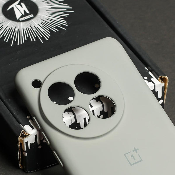 Light Brown Camera Original Silicone case for Oneplus 12
