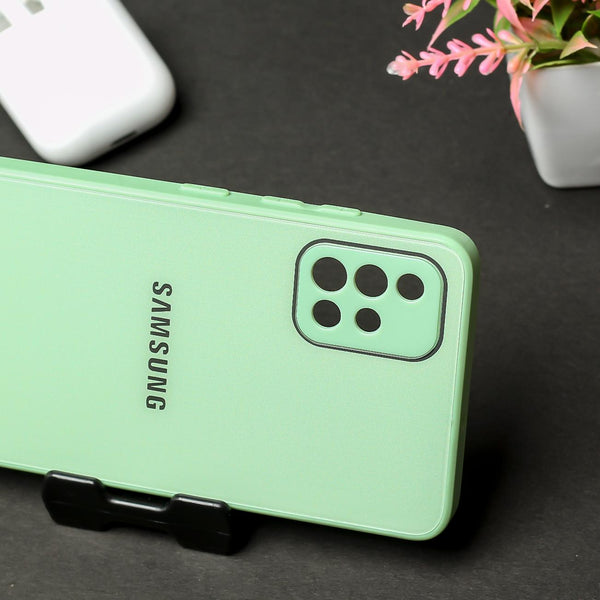 Light Green camera Safe Mirror Case for Samsung A51