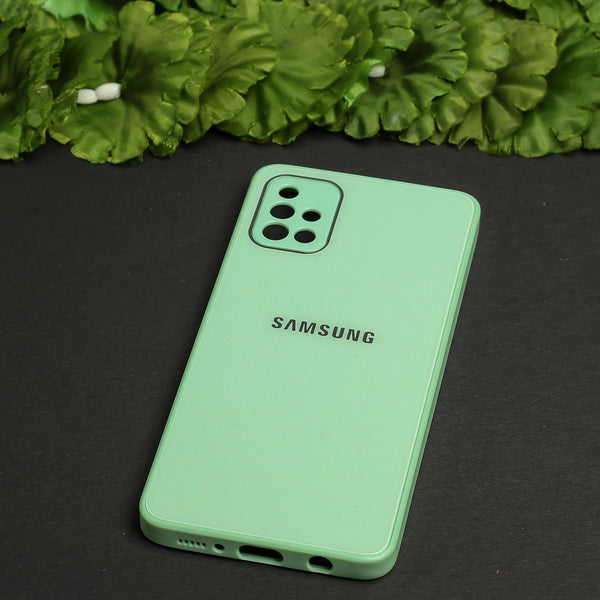 Light Green camera Safe Mirror Case for Samsung A51