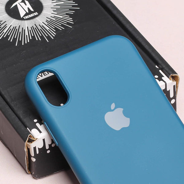 Cosmic Blue Silicone Case for Apple Iphone XR