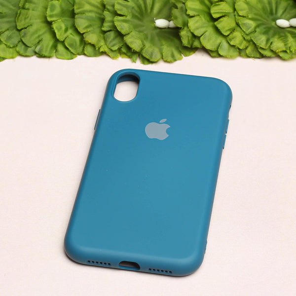 Cosmic Blue Silicone Case for Apple Iphone XR