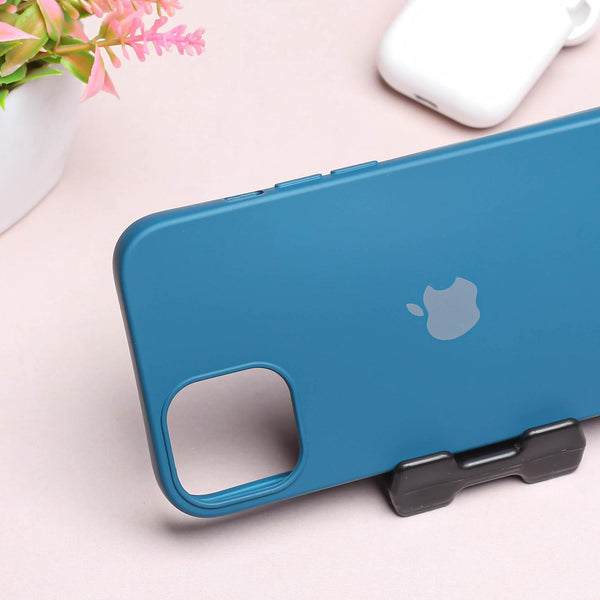 Cosmic Blue Original Silicone case for Apple iphone 13