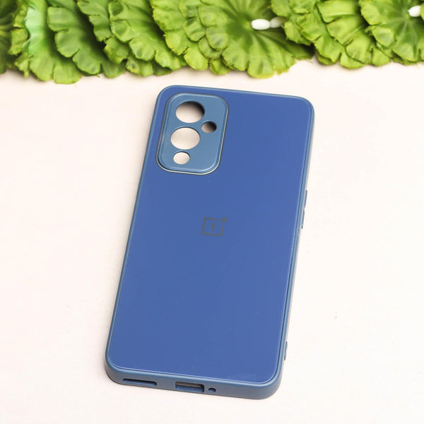 Dark Blue camera Safe mirror case for Oneplus 9