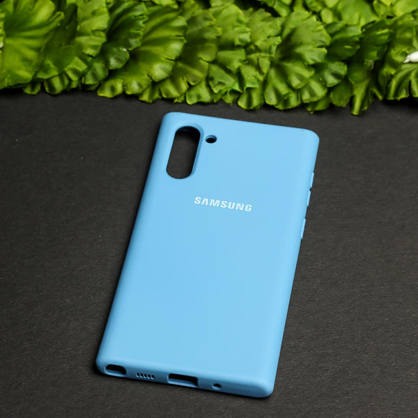 Sky Blue Original Silicone case for Samsung Note 10