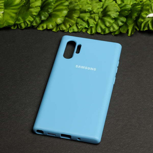 Sky Blue Original Silicone case for Samsung Note 10 Plus