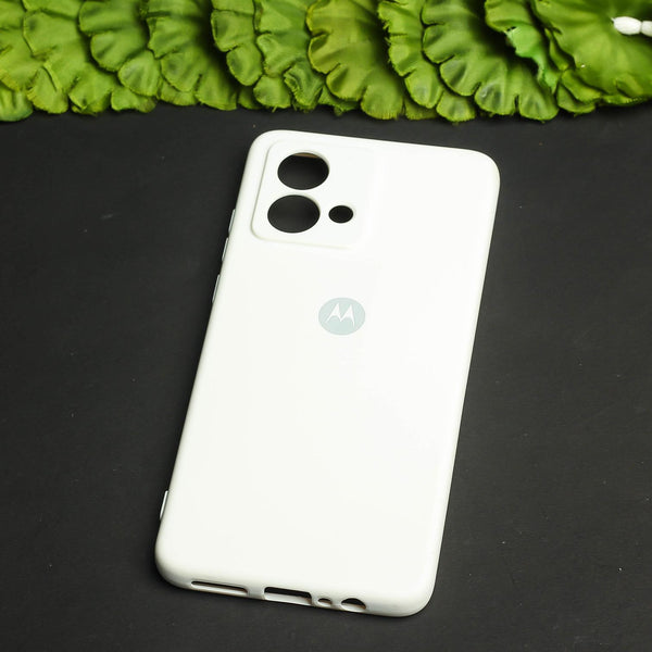 White Camera Original Silicone case for Motorola Edge 40 Neo