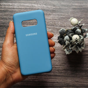 Sky Blue Original Silicone case for Samsung S10E