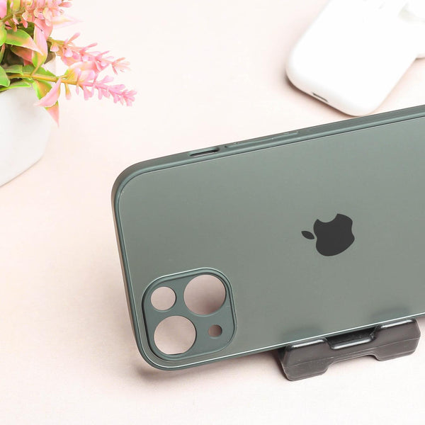 Grey Matte Fiber Silicone case for Apple iphone 13