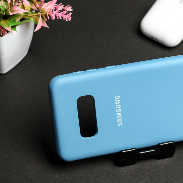 Sky Blue Original Silicone case for Samsung S10E