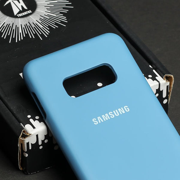 Sky Blue Original Silicone case for Samsung S10E