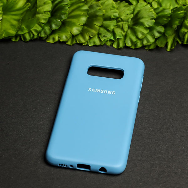 Sky Blue Original Silicone case for Samsung S10E